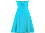 ANTS Women s Sweetheart Short Bridesmaid Dresses Chiffon Wedding