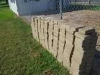 Brown pavers deck blocks large square pavers (Baltimore)