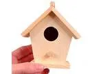 Creative Hobbies&Acirc&reg Mini 4 Inch Tall Birdhouse Set of 4 S