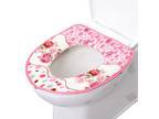Qianle Soft Flannel Toilet Seat Cover Toilet Tank Cover Bathroom