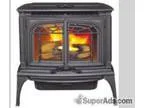 Wood pellet stove by Lopi
