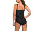 HOTAPEI Women Summer Swimwear Two Pieces Tankini Set Bikini Bott