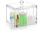 My Bathroom Canister  Deluxe All-In-One Clear Acrylic Canister w