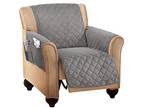Collections Etc Micro Fleece Quilted Furniture Protector Recline