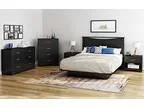 South Shore Step One 4-Drawer Chest Pure Black