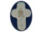 Jesus Loves Me Personalized &quotJames&quot Porcelain Wall Cross