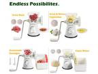 Kitchen Basics 3-In-1 Meat Grinder and Vegetable GrinderMincer