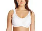 Just My Size Women s Cushion Strap Minimizer Wire Free Bra