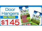 Custom doornhanger printing (Chicago)