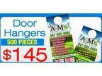 Custom doornhanger printing (Chicago)