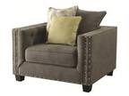 Kelvington Upholstered Chair with Nail Head Trim (The Furniture 