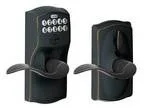 Schlage Keypad Entry Door Lock Keypad with Flex-Lock and Accent 