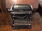 Antique Underwood Typewriter 5 model (Denver CO)
