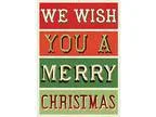 Cavallini and Co. Merry Christmas Decorative Paper Sheet