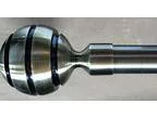 Siena Home Fashions Slice Curtain Rod Set (24&quot-48&quot Silve