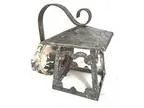 Antique Iron Lamp 1930 s Outdoor Wall Mount