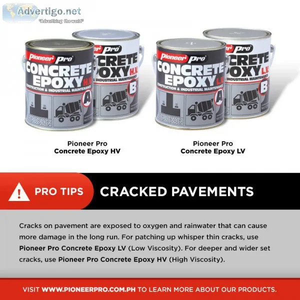 Pioneer concrete epoxy supplier in cebu