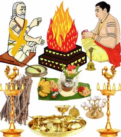 Shastipoorthi pooja homam, 60th marriage, 