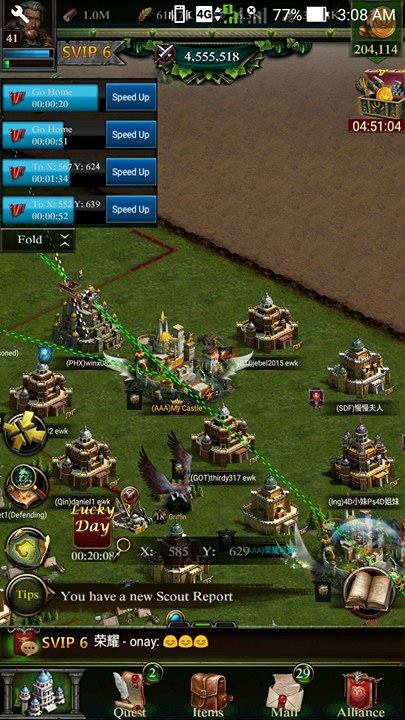 Clash of kings castle level p6 for sale