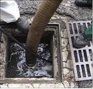 Sewage, pit latrines, septic tanks drain