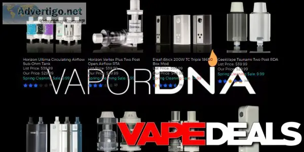 Vapordnacom is your one stop electronic