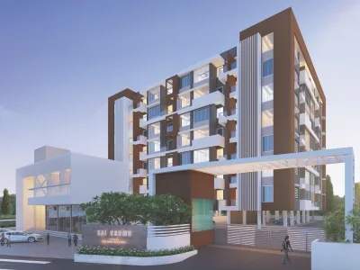 1 bhk flats in chakan|sai crown for sale