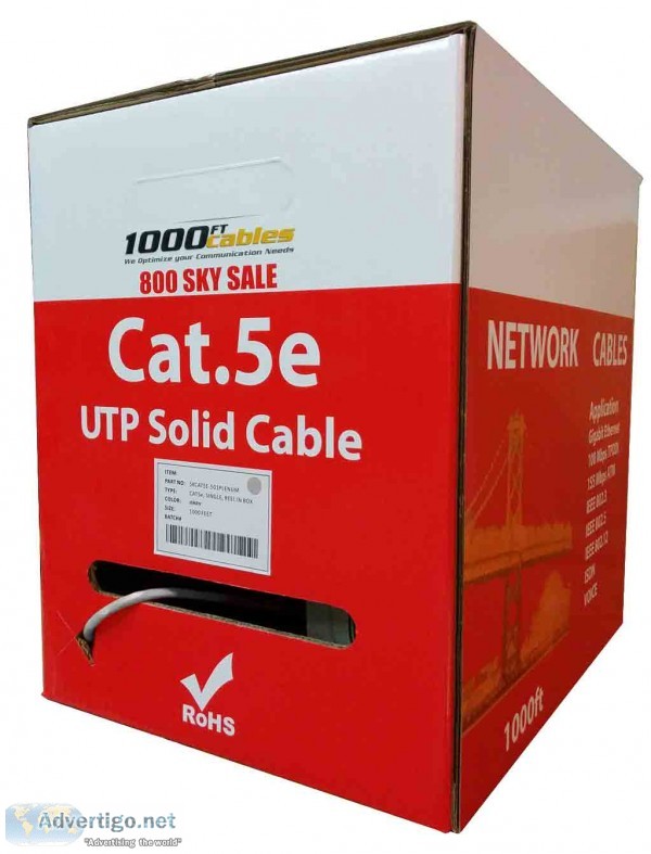 1000ft cat5e plenum cmp cable