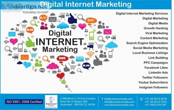 Digital internet marketing services