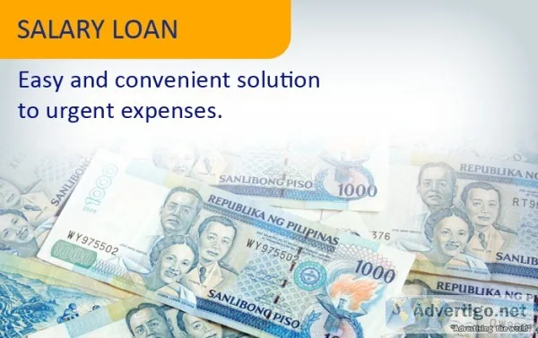 Salary loan, business loan