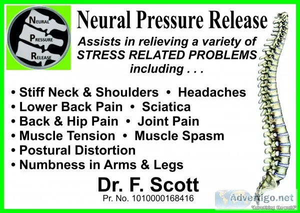 Back, Neck, Shoulder, Hip pain & stress - Dr. Scott