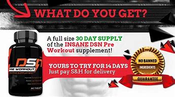 Dsn pre workout creatine supplement
