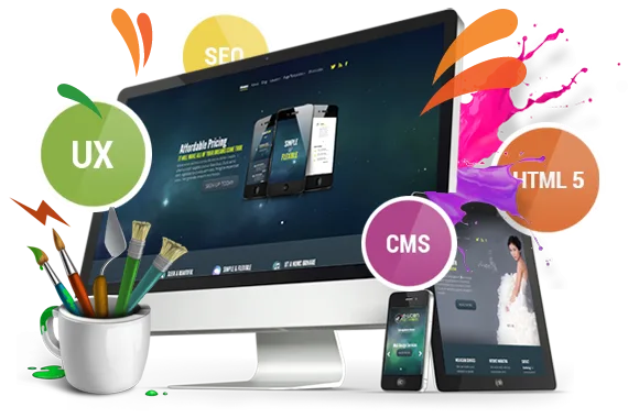 Web design and development services