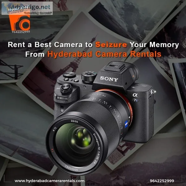 Camera rentals in hyderabad