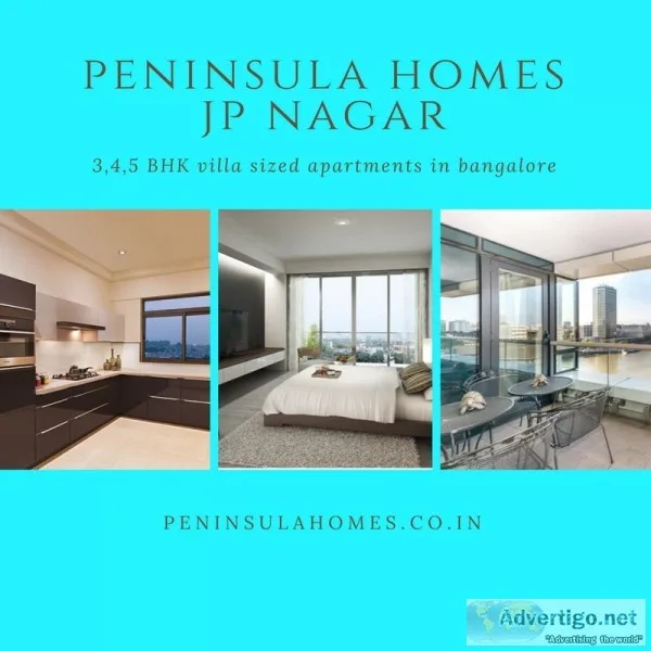 Buy 3, 4, 5 bhk apartments at peninsula
