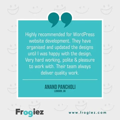 Frogiez inc | web design and development
