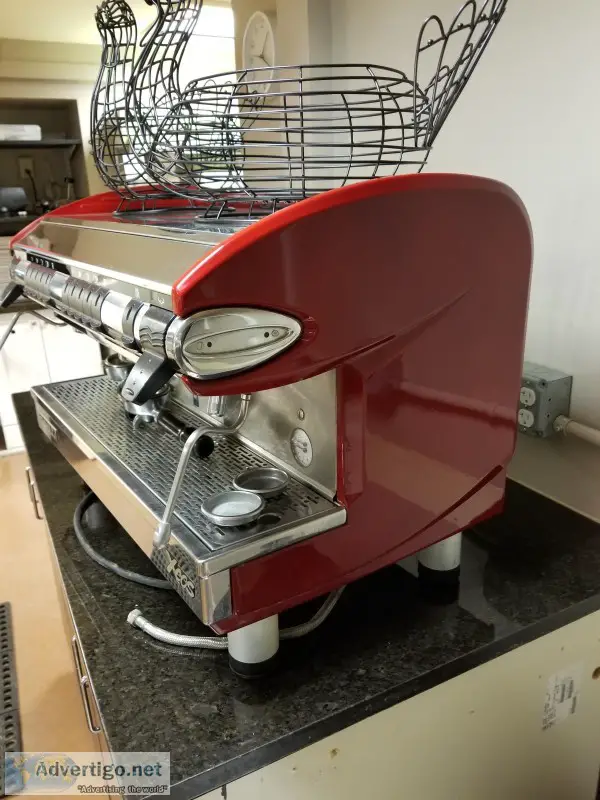 Conti xeos 2 espresso machine - red - la