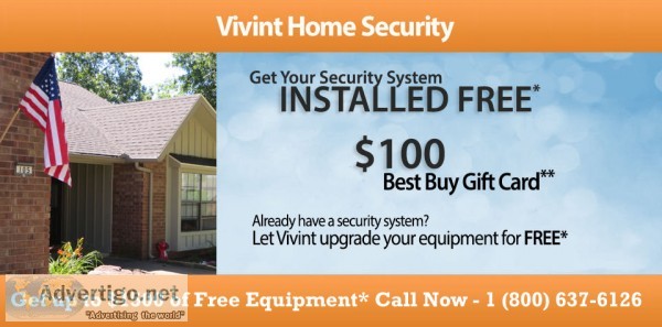 Vivint home security 1800-637-6126 free 