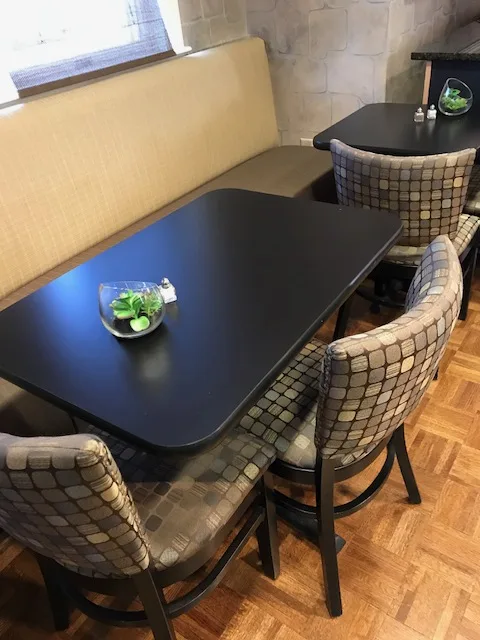 Table and chairs commercial cafe restaur