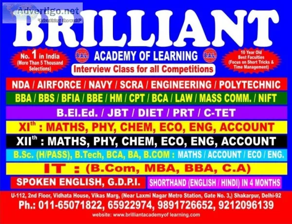 Sensational bank coaching in delhi