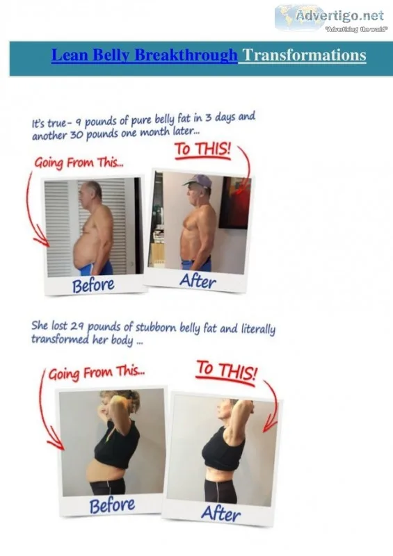 Lean belly breakthrough