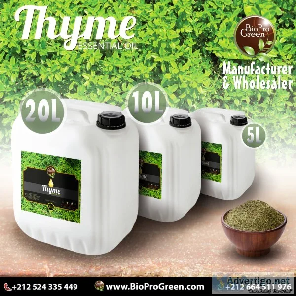 Thyme essential oil 100% pure