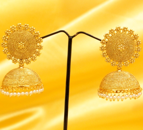 Amazing gold plated jhumkas online