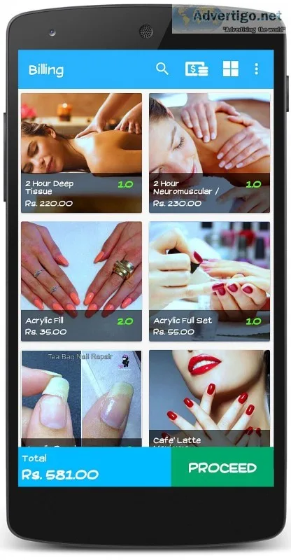  salon & spa billing software