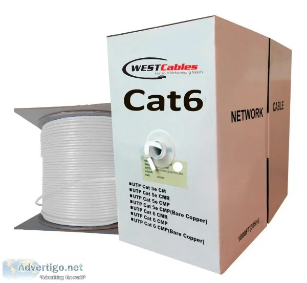 1000ft cat6 plenum cmp ethernet cable