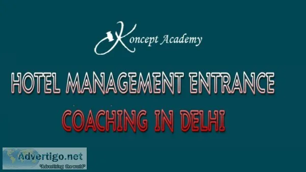 Get admission in top hotel management