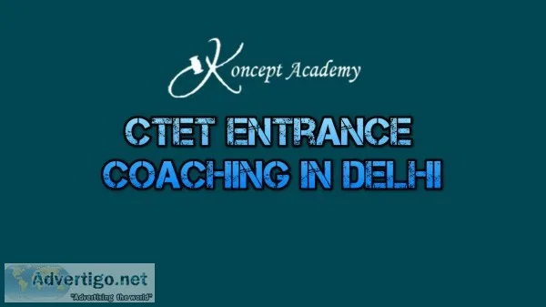 Best coaching for ctet entrance exam