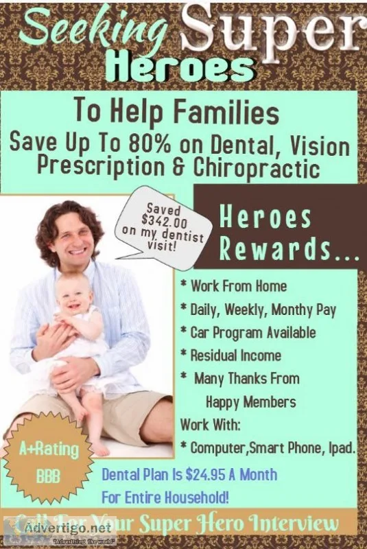 Family dental plan enroller needed