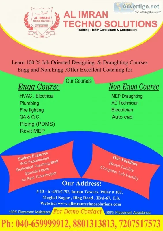 Leading mep institute in india