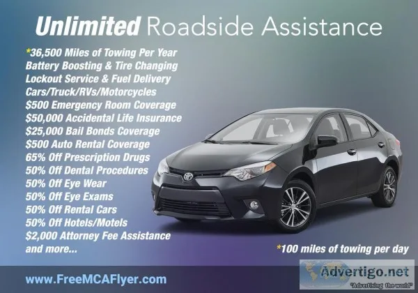 Affordable roadside benefit packages