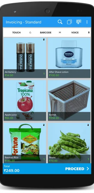 Supermarket billing software